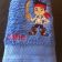 Jake the pirate on embroidered bath towel