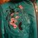 Embroidered jacket with Spring design