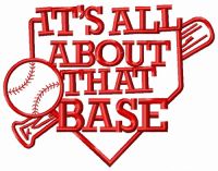 It's all about that base embroidery design