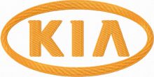 KIA Logo embroidery design