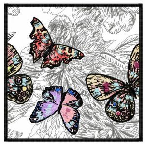 Butterfly's world 4 embroidery design