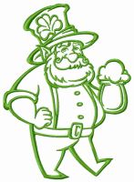 Leprechaun 4 embroidery design