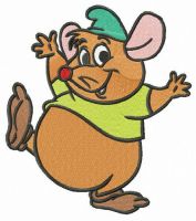 Mouse Gus embroidery design