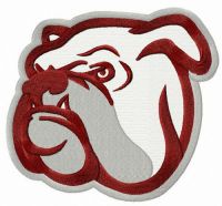 Bully embroidery design