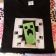 t-shirt with Minecraft Creeper embroidery design