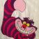 Cheshire Cat from Alice in Wonderland design embroidered
