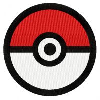 Pokeball 2 embroidery design