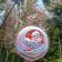 Santa claus embroidered patch