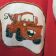 Mater Car embroidered on colorful cover