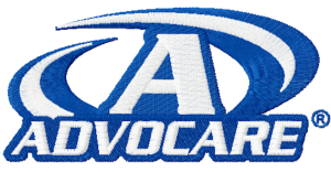 Advocare logo embroidery design