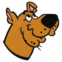 Scooby Doo 4 embroidery design