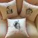 Cushion set funny cats free embroidery design