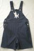 Shortalls with Bolt machine embroidery design