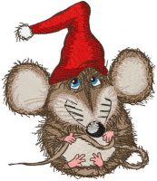 Santamouse embroidery design