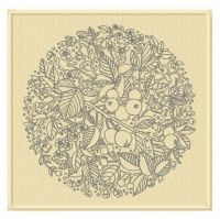 Fruit decoration embroidery design