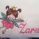 Embroidered towel for little princess