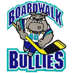 Atlantic City Boardwalk Bullies logo embroidery design