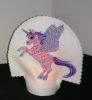 Tea cup cover with Unicorn embroidery design