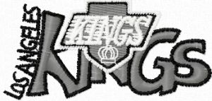 Los Angeles Kings Logo  embroidery design