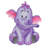 Heffalump 2 embroidery design