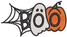 Boo net ghost pumpkin