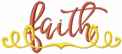 Faith free embroidery design 2