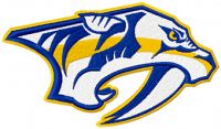 Nashville Predators Logo embroidery design