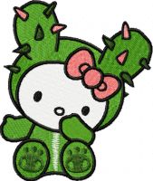 Hello Kitty Tokidoki 1 embroidery design