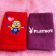 Playboy logo and Minion embroidered on towels