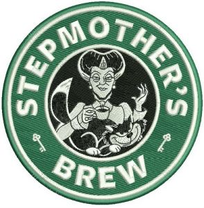 Stepmother's brew embroidery design