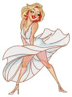 We are all of us stars and we deserve to twinkle embroidery design