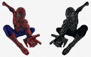 Spiderman embroidery design