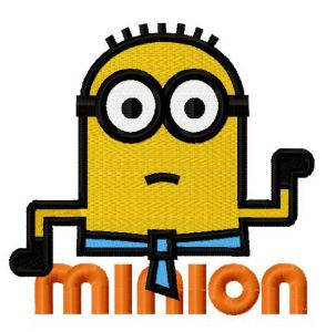 Greek Minion 2 embroidery design
