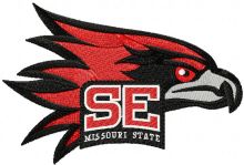 Southeast Missouri State University Redhawks logo
