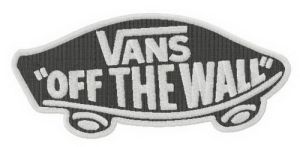 Vans logo embroidery design