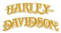 Harley-Davidson retro embroidery design