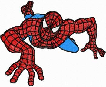 Spider-Man 5 machine embroidery design