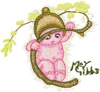 Snugglepot - Sunny  embroidery design