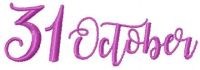 31 October free embroidery design 2