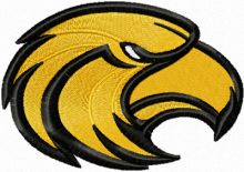 Southern Miss Golden Eagles embroidery design