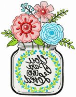You are so loved embroidery design