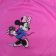 Woman t-shirt with Minnie Mouse embroidery design