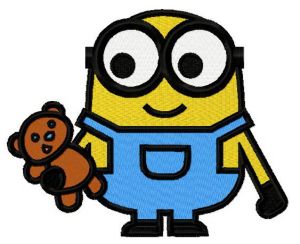 Bob and Tim embroidery design