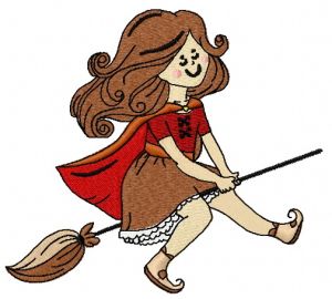 Little witches 7 embroidery design