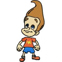 Jimmy Neutron 1 embroidery design