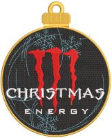 Christmas Energy Christmas ball embroidery design