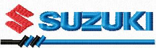 Suzuki Logo Small Size machine embroidery design