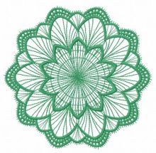 Lace doily 15 embroidery design