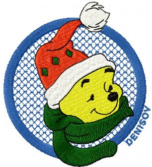 winnie pooh free christmas embroidery