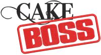 Cake boss logo embroidery design